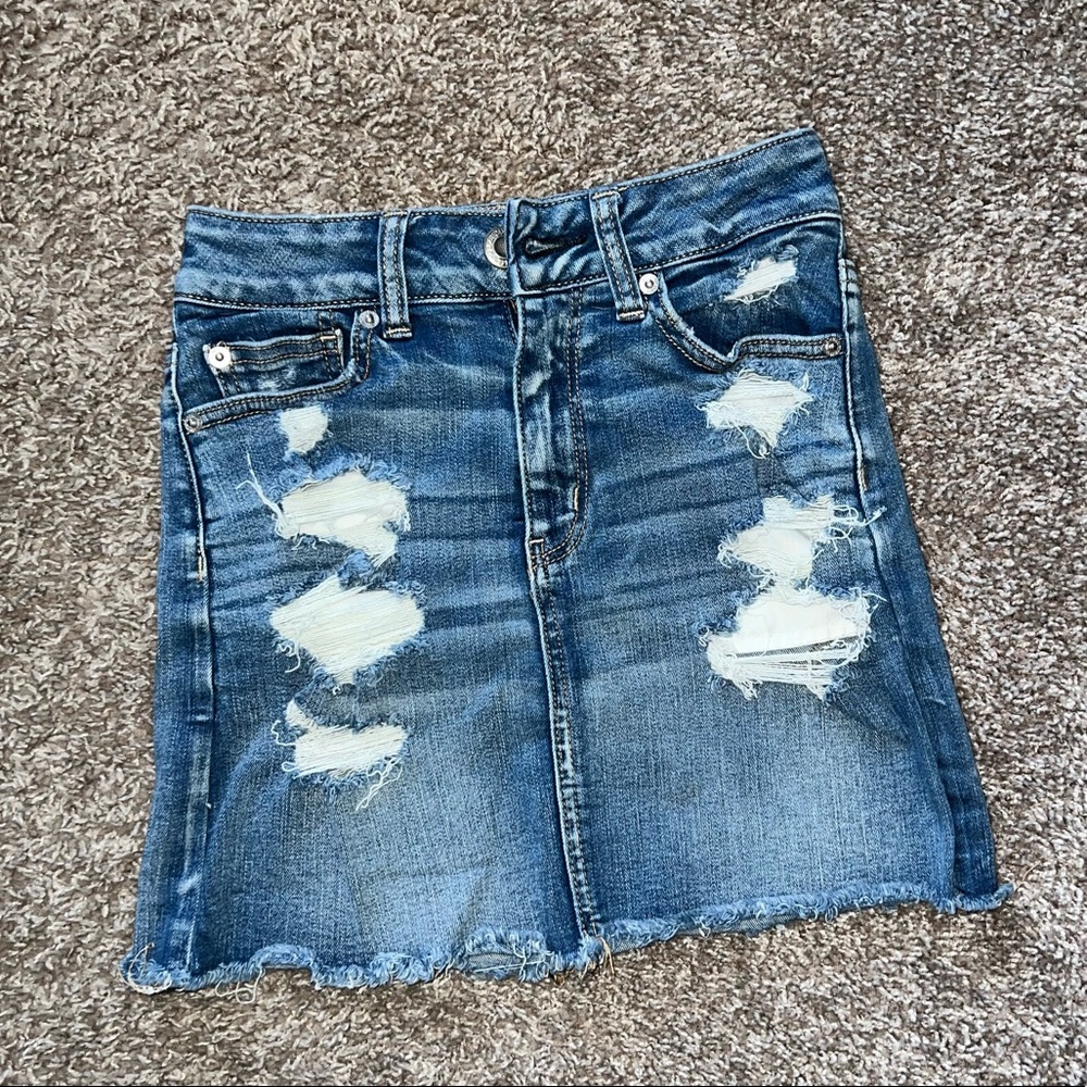 Jean skirt